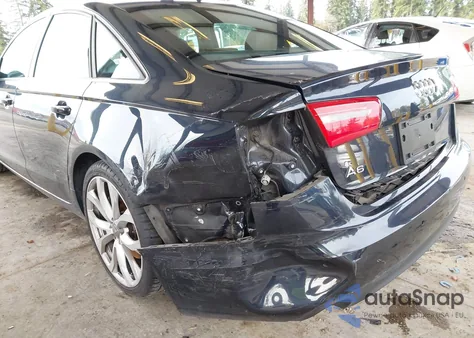 2014 Audi A6 2.0T Premium from USA, damaged, VIN WAUGFAFC6EN050302